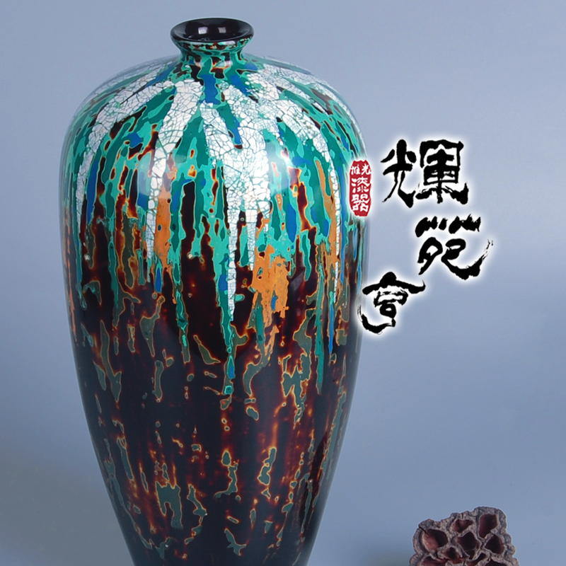 大漆瓶摆件
